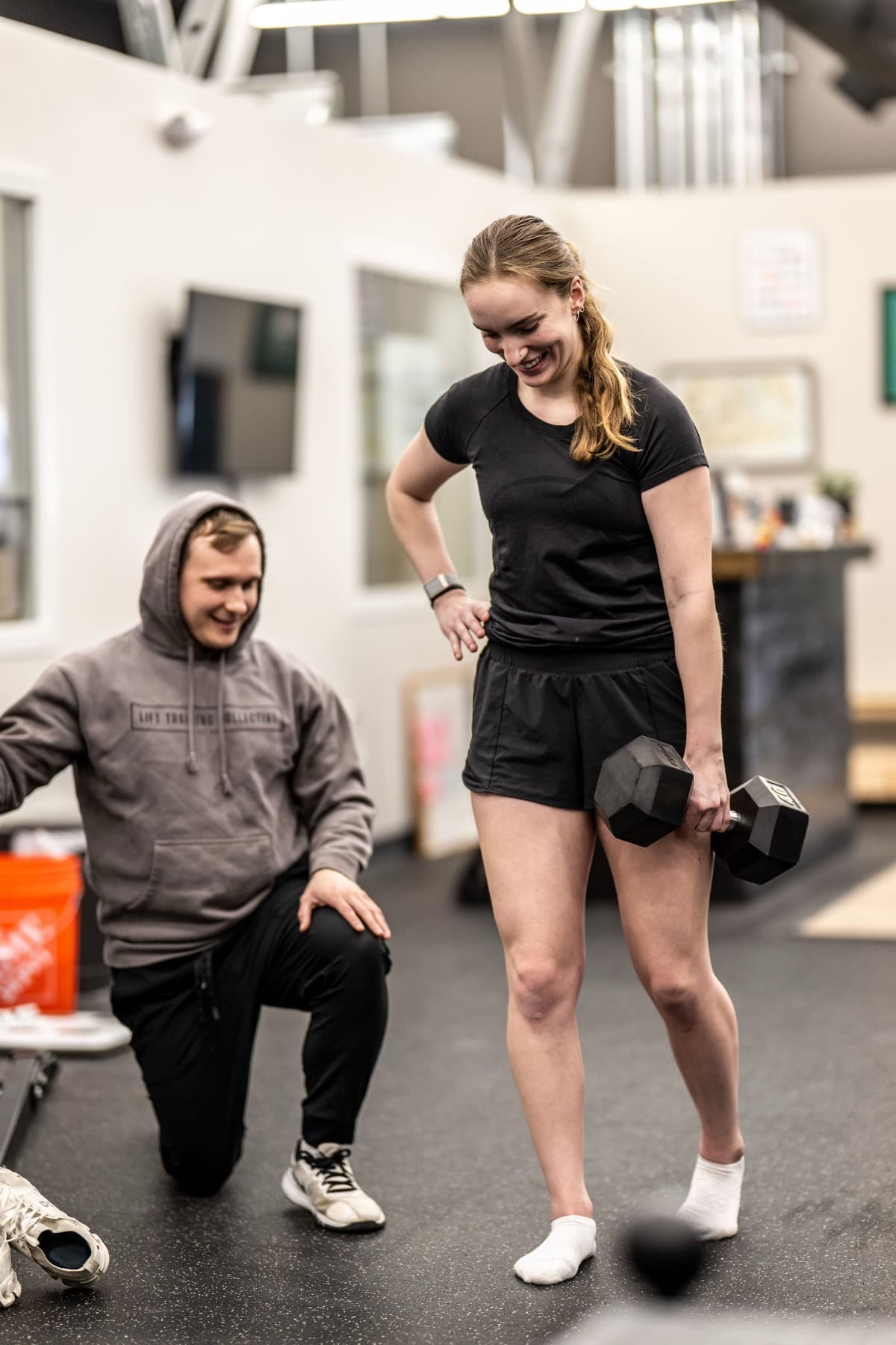 LIFT coach training a member